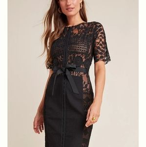 Byron Lars Black Lace Dress